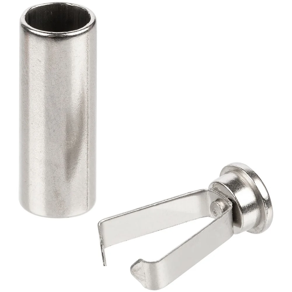 Наконечник для шнурка Nozzle ver.2 серебристый - фото 2