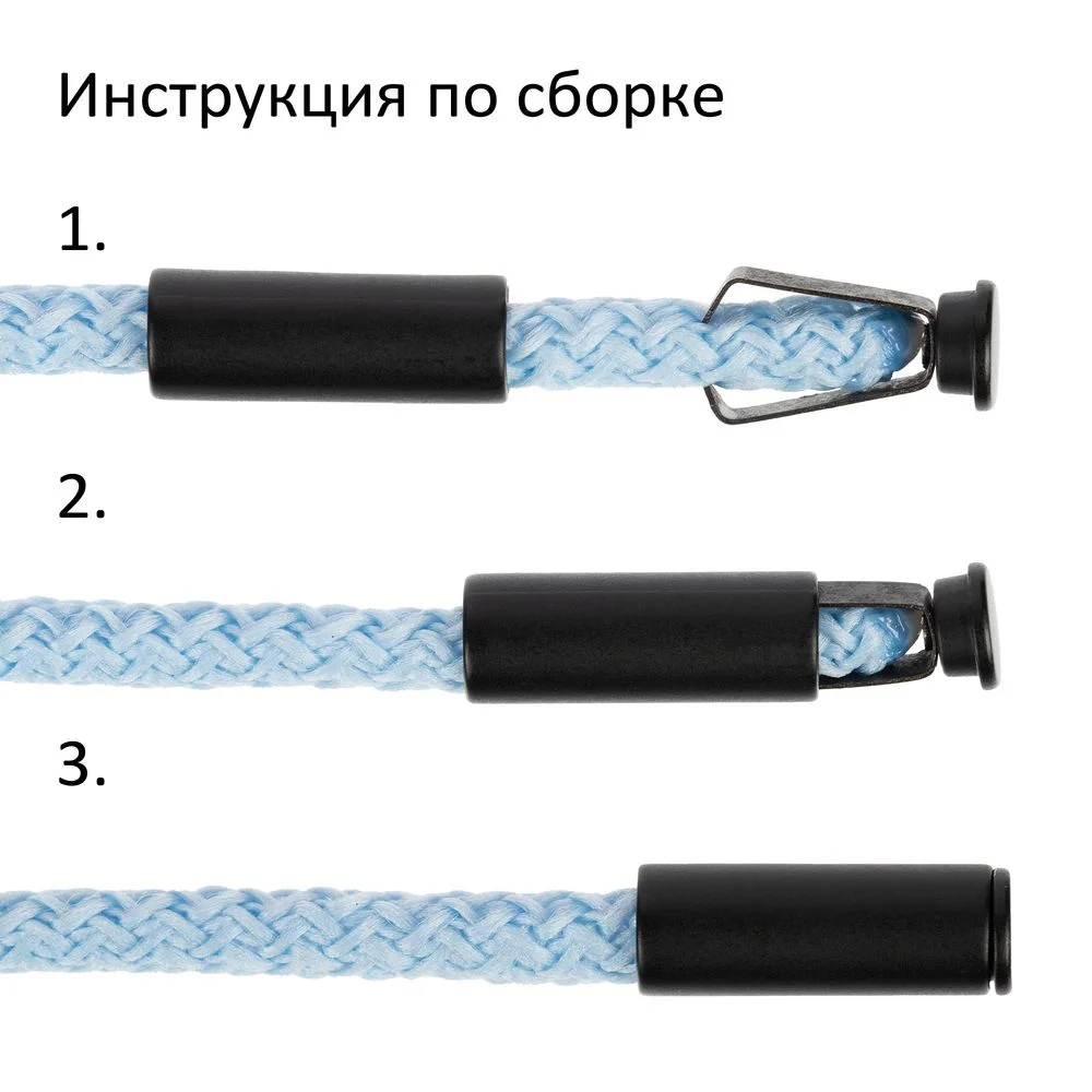 Наконечник для шнурка Nozzle ver.2 синий - фото 4
