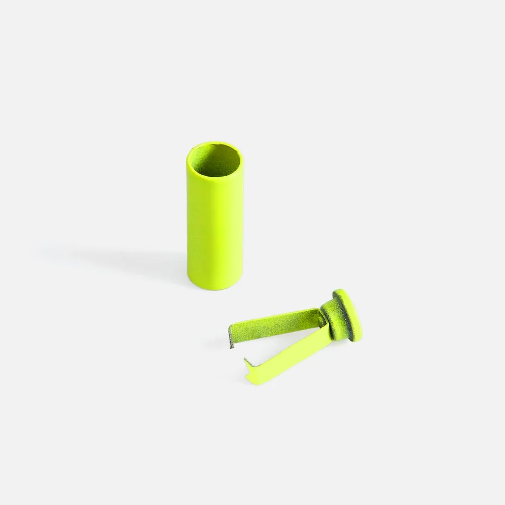 Наконечник для шнурка Nozzle ver.2 желтый неон - фото 3