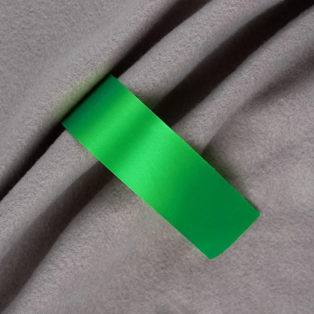 Лента сатиновая Satin 35 М зеленая 70 см - фото 1