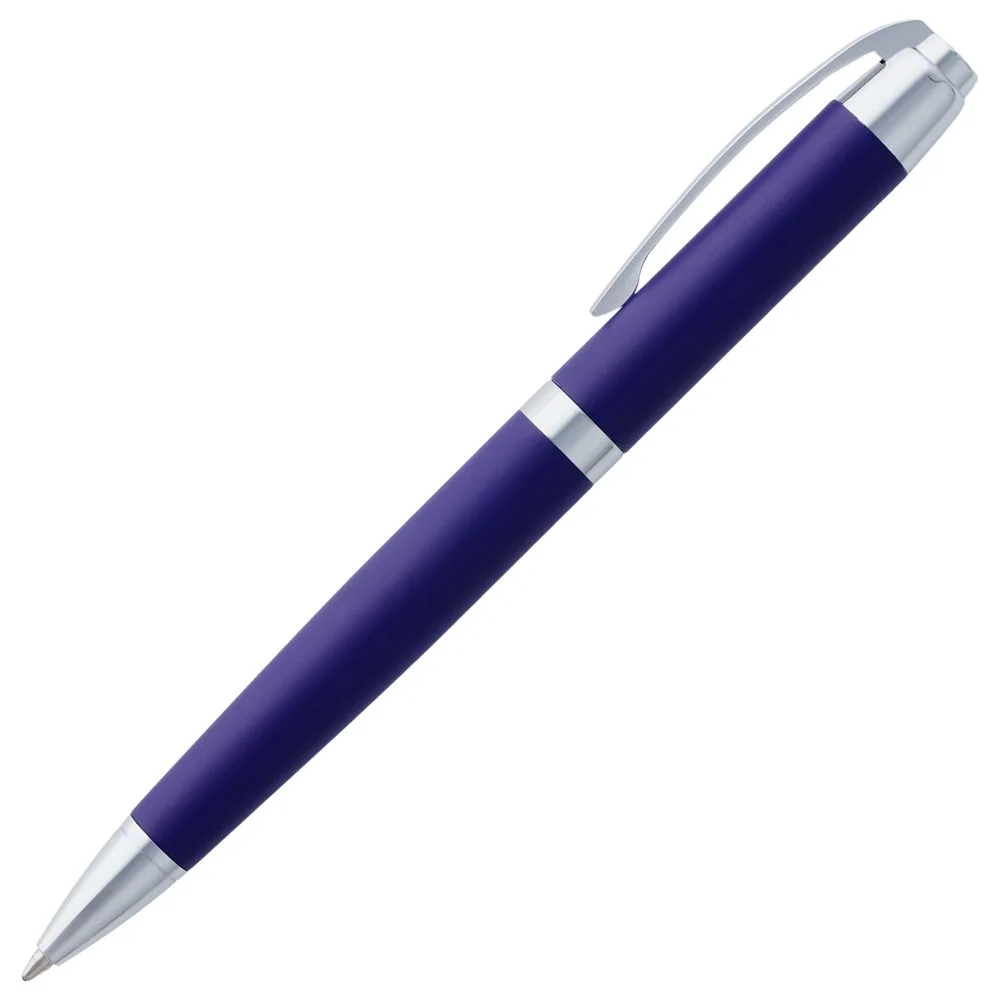 Ручка шариковая Razzo Chrome ver.2 синий - фото 2