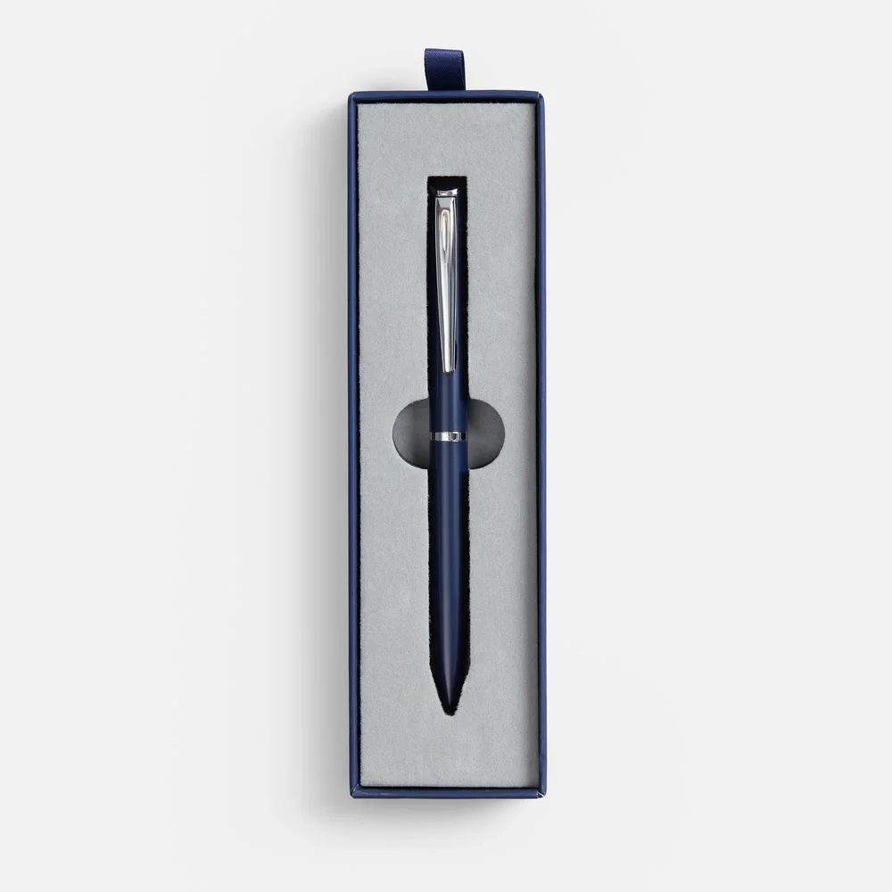 Футляр Nomi для 1 ручки темно-синий - фото 3