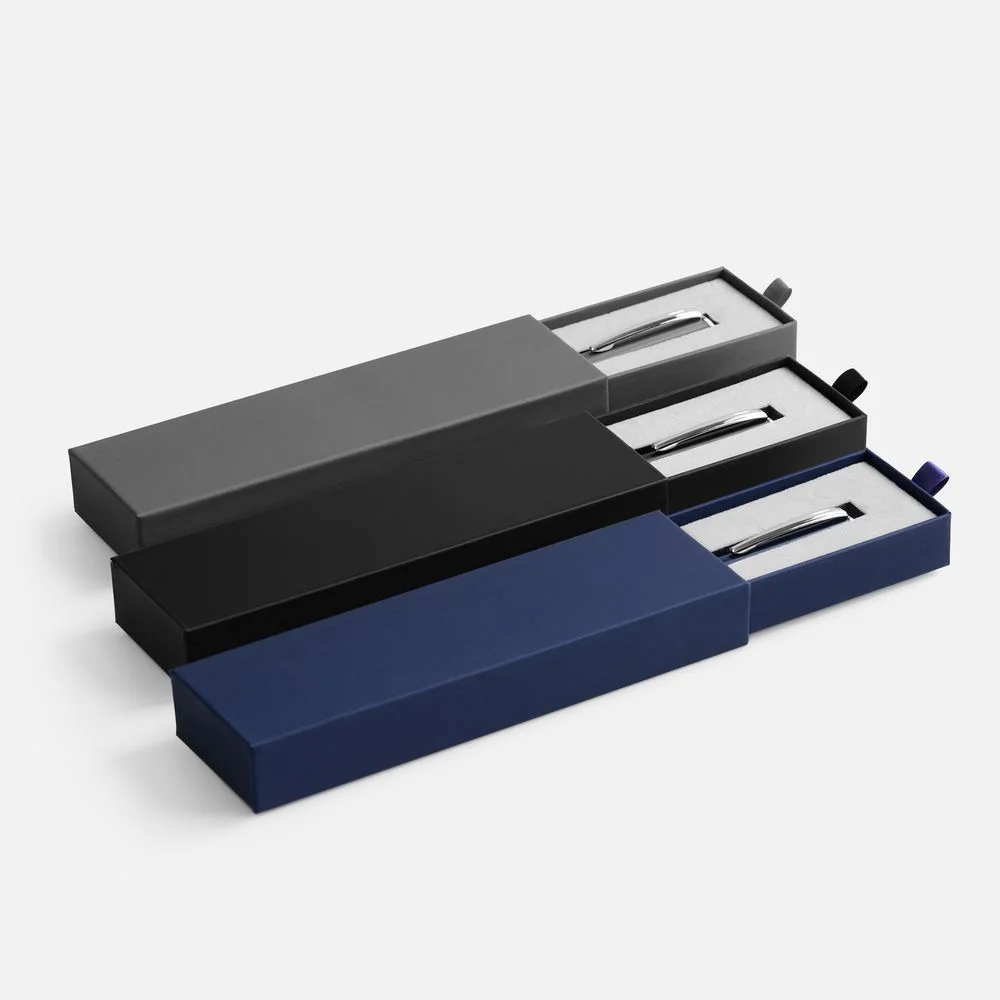 Футляр Nomi для 1 ручки темно-синий - фото 4