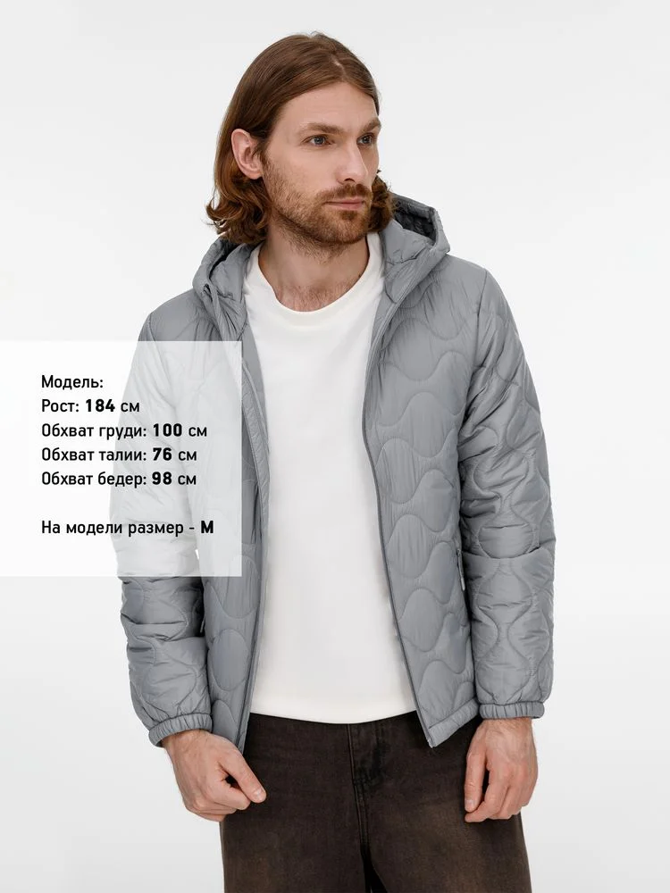 Куртка унисекс Tarnaby светло-серая - фото 9