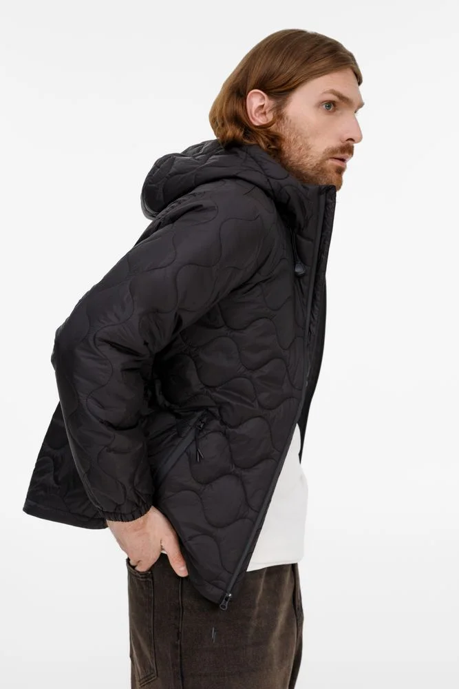 Куртка унисекс Tarnaby черная - фото 10