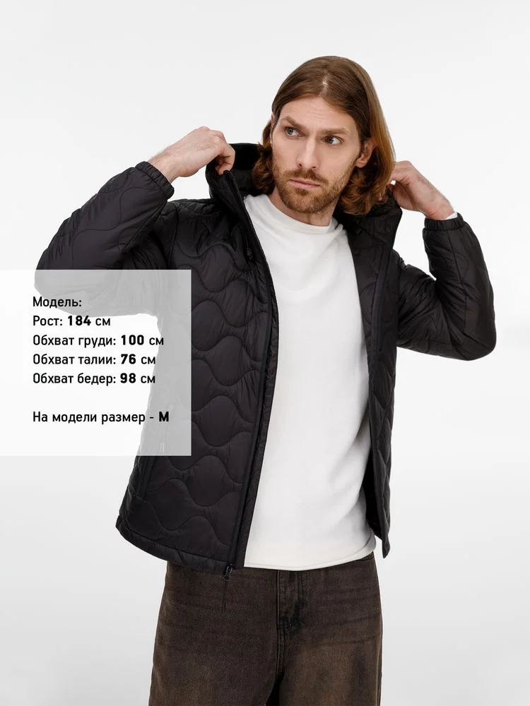 Куртка унисекс Tarnaby черная - фото 9