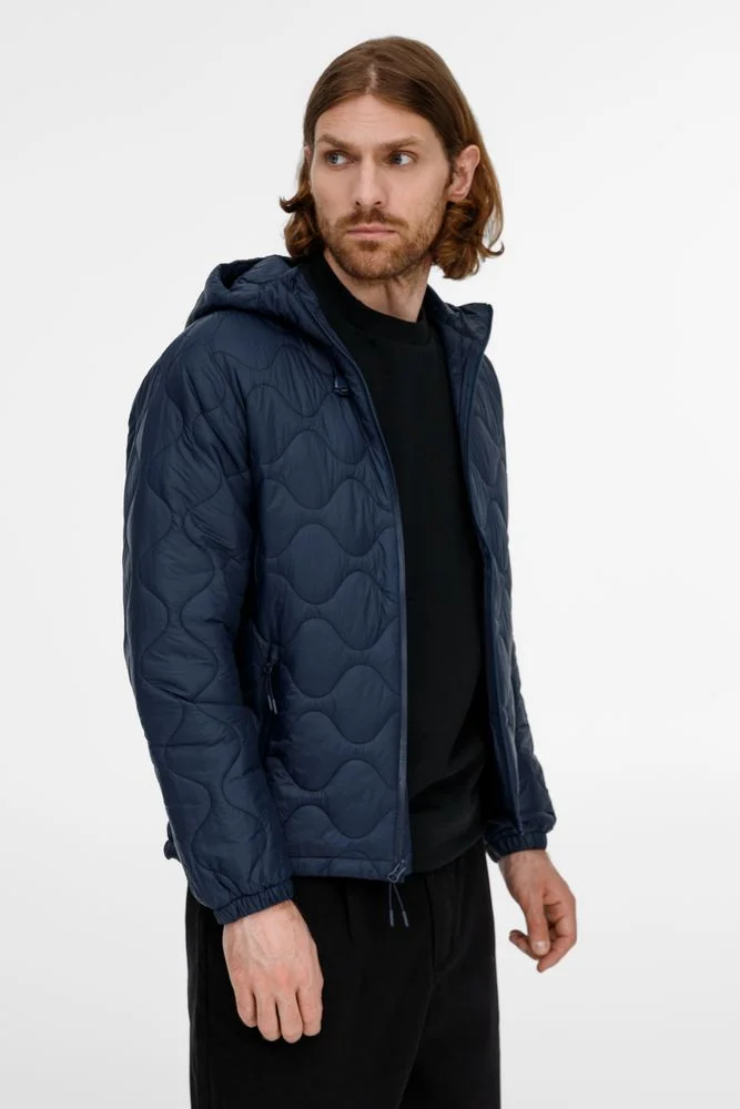 Куртка унисекс Tarnaby темно-синяя - фото 10