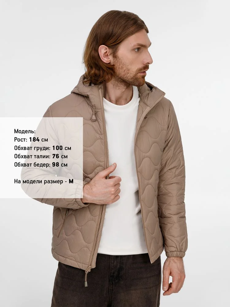 Куртка унисекс Tarnaby бежевая - фото 9