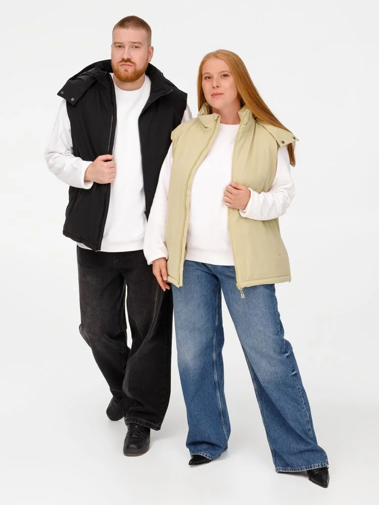 Жилет унисекс Sfera светло-серый - фото 25