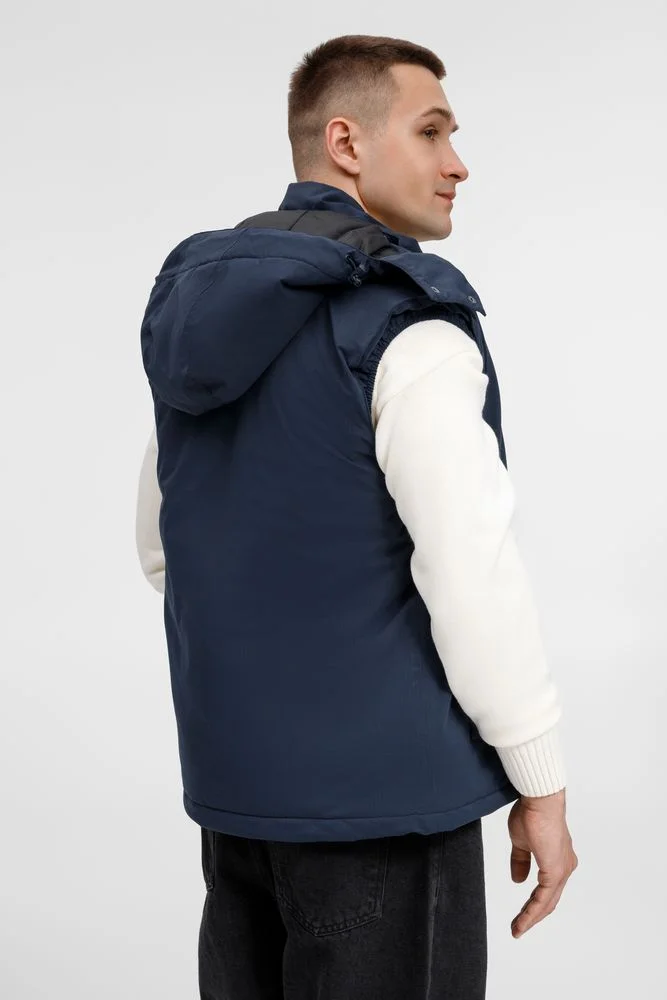 Жилет унисекс Sfera темно-синий - фото 18