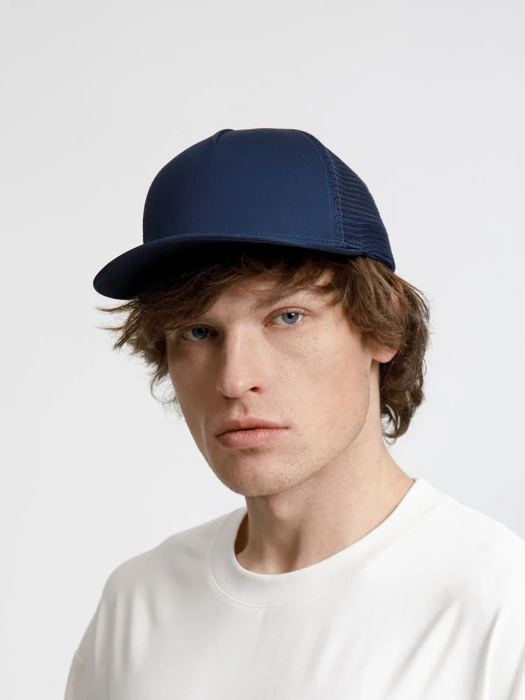 Бейсболка Seguro Air темно-синяя - фото 6