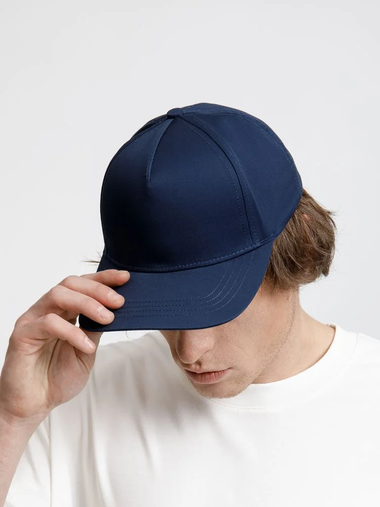 Бейсболка Seguro, темно-синяя - фото 9