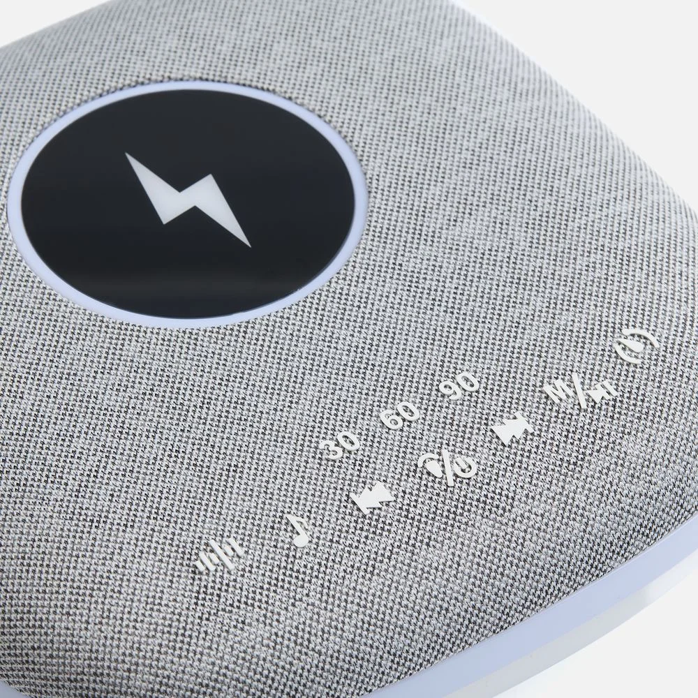 Bluetooth-колонка с беспроводной зарядкой и подсветкой Terrafonic серая - фото 6