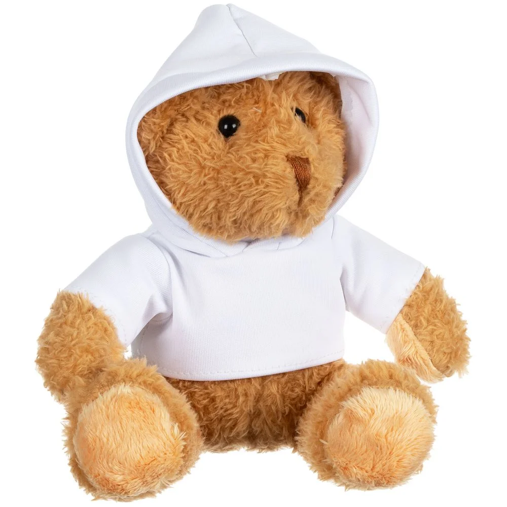 Мягкая игрушка «Мишка Cuddleton» в белом худи - фото 2