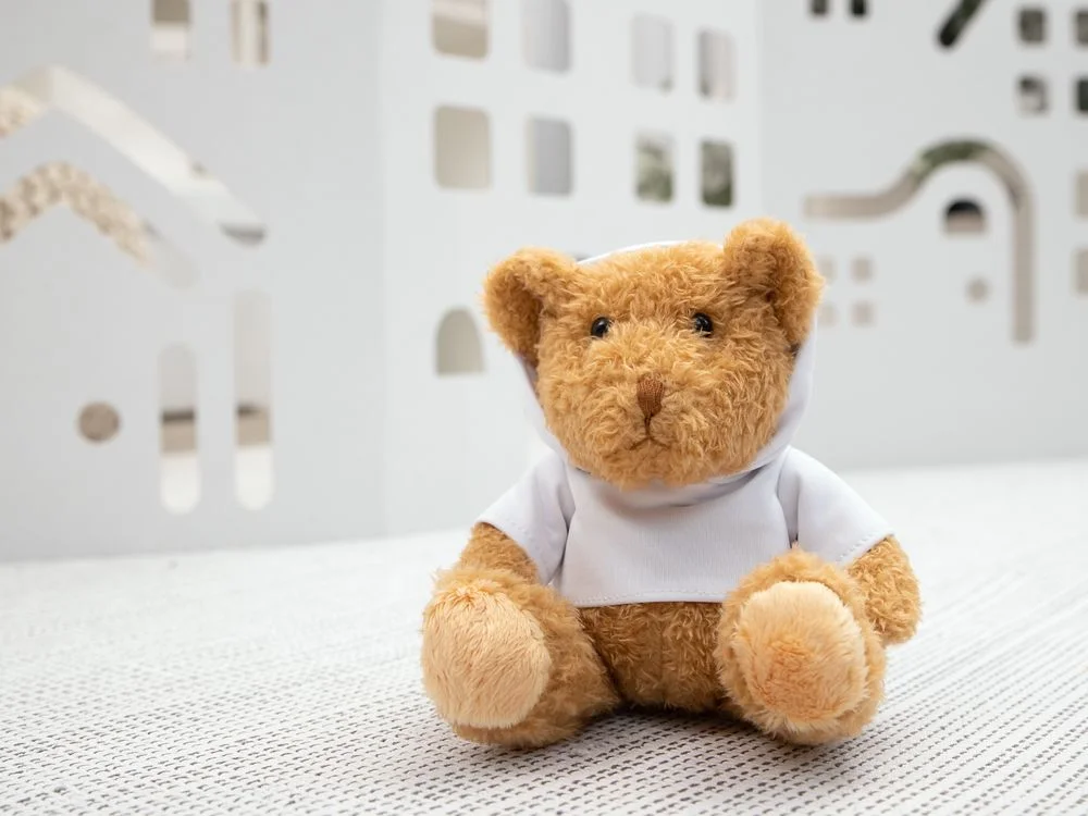 Мягкая игрушка «Мишка Cuddleton» в белом худи - фото 7