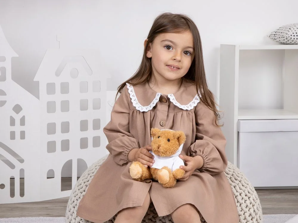 Мягкая игрушка «Мишка Cuddleton» в белом худи - фото 8