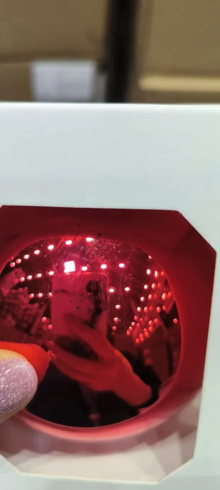 Оформительский шар Finery, 10 см, глянцевый красный - фото 4