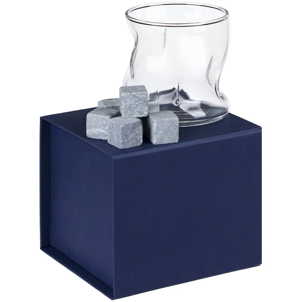 Набор для виски Amorf синий