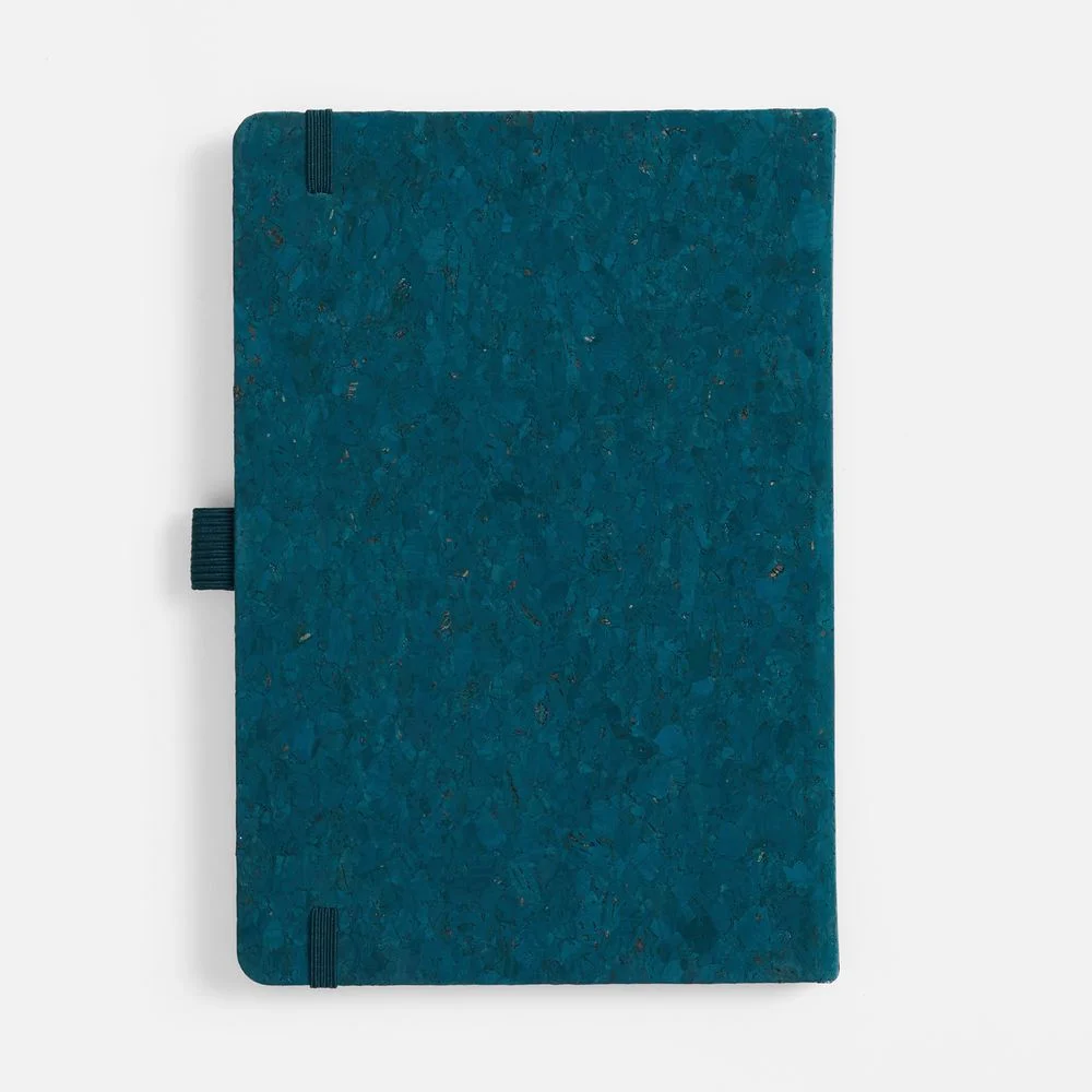 Блокнот Cork County синий - фото 3