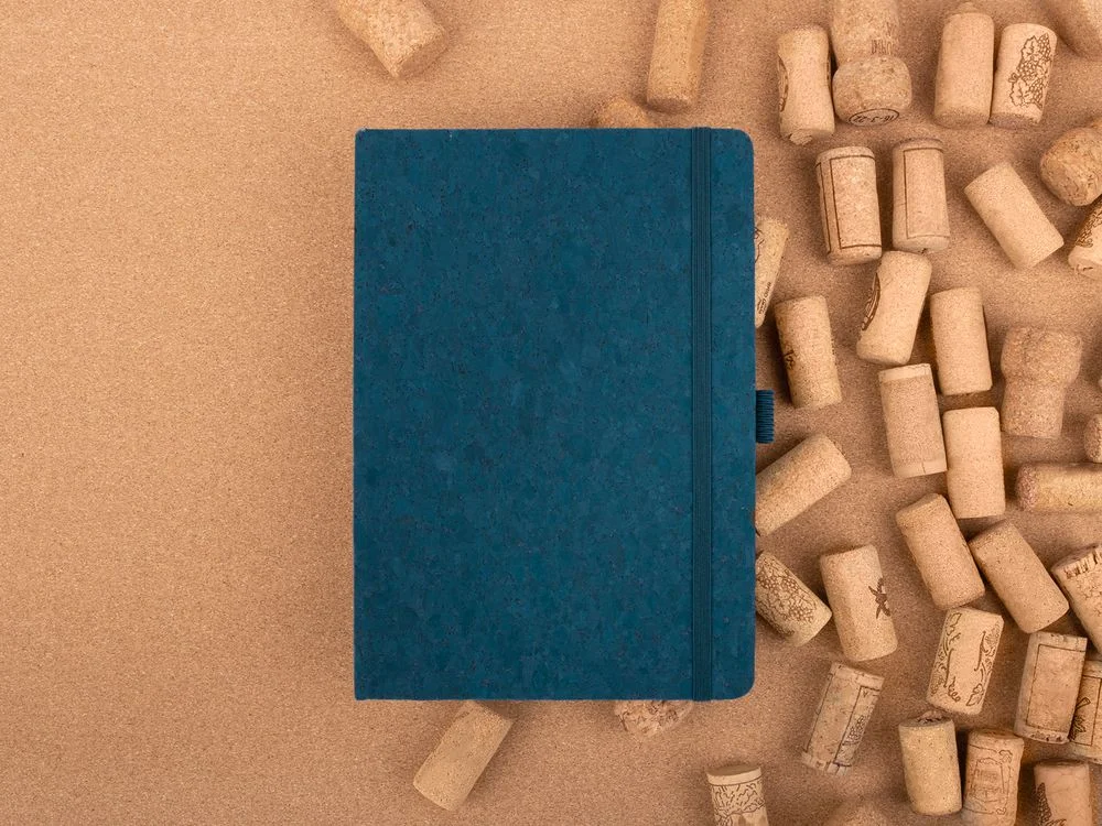 Блокнот Cork County синий - фото 9