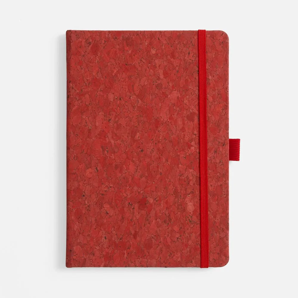 Блокнот Cork County красный - фото 3