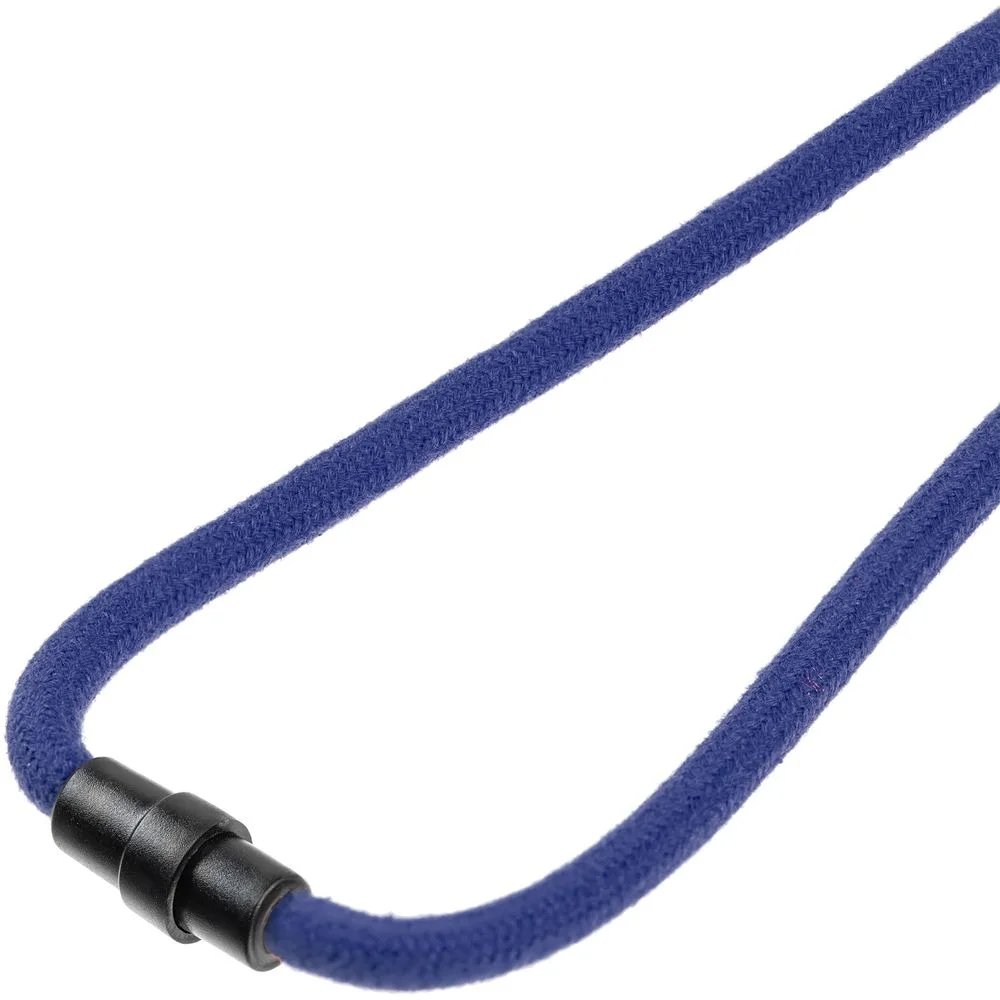 Шнурок для бейджа Tube Wood синий - фото 4