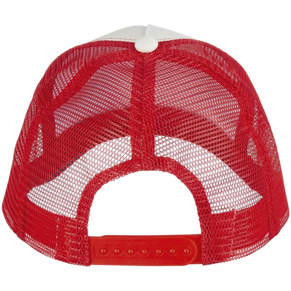 Бейсболка Blink, молочная с красным - фото 3