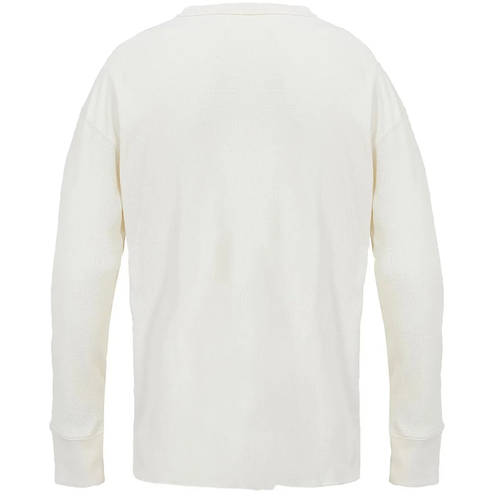 Футболка с длинным рукавом Thermal T бежевая неокрашенная - фото 3