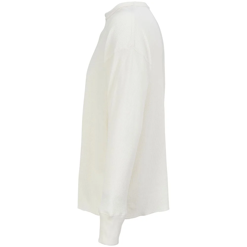 Футболка с длинным рукавом Thermal T бежевая неокрашенная - фото 4