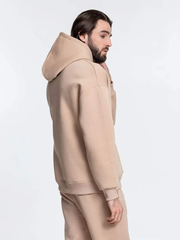 Худи Kulonga Oversize бежевое песочное песочный - фото 12