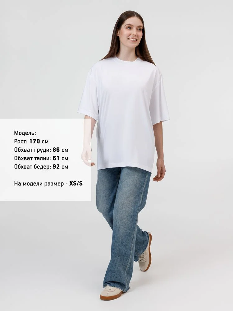 Футболка из бифлекса Morfiss белая - фото 5