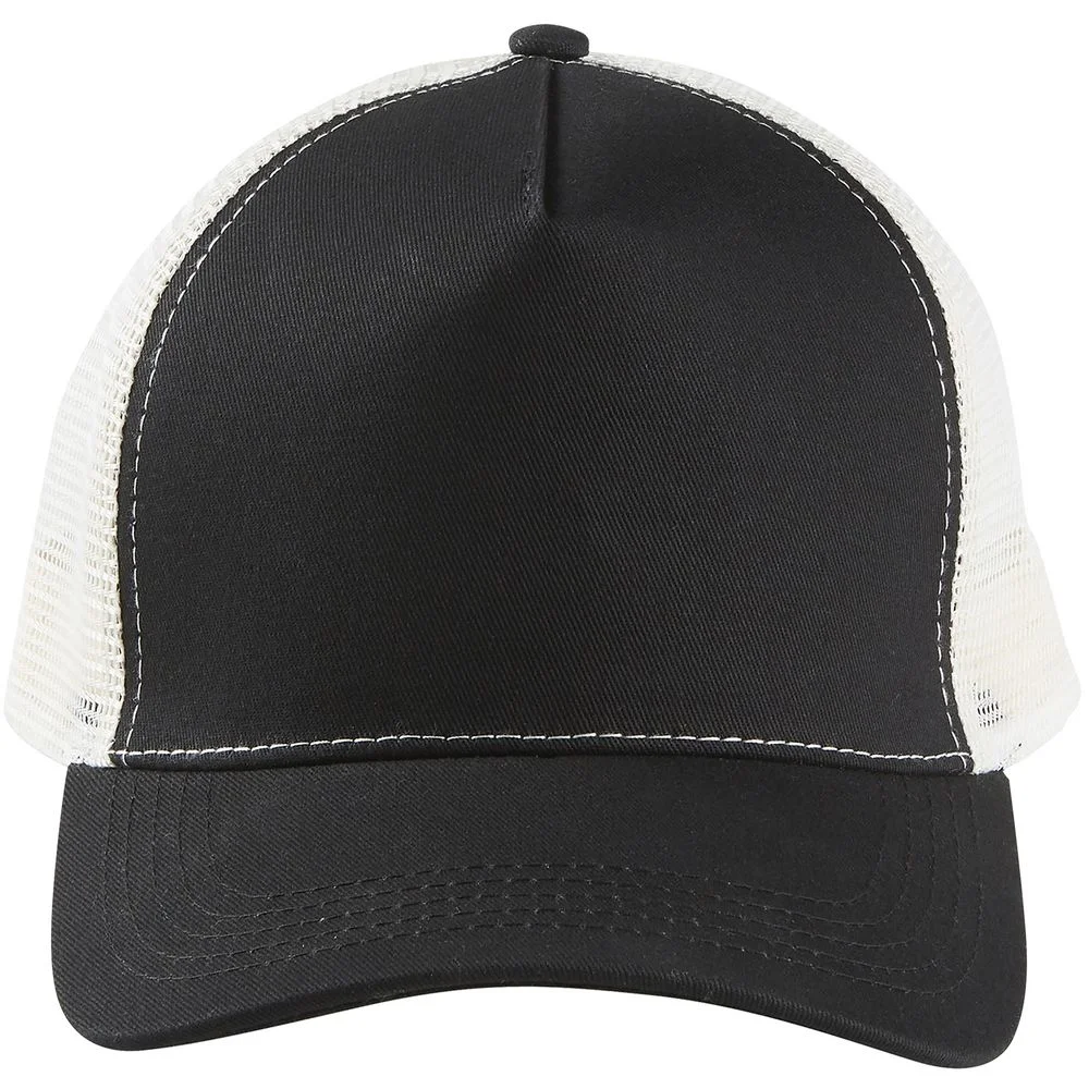 Бейсболка Blink, черная с молочно-белым - фото 2