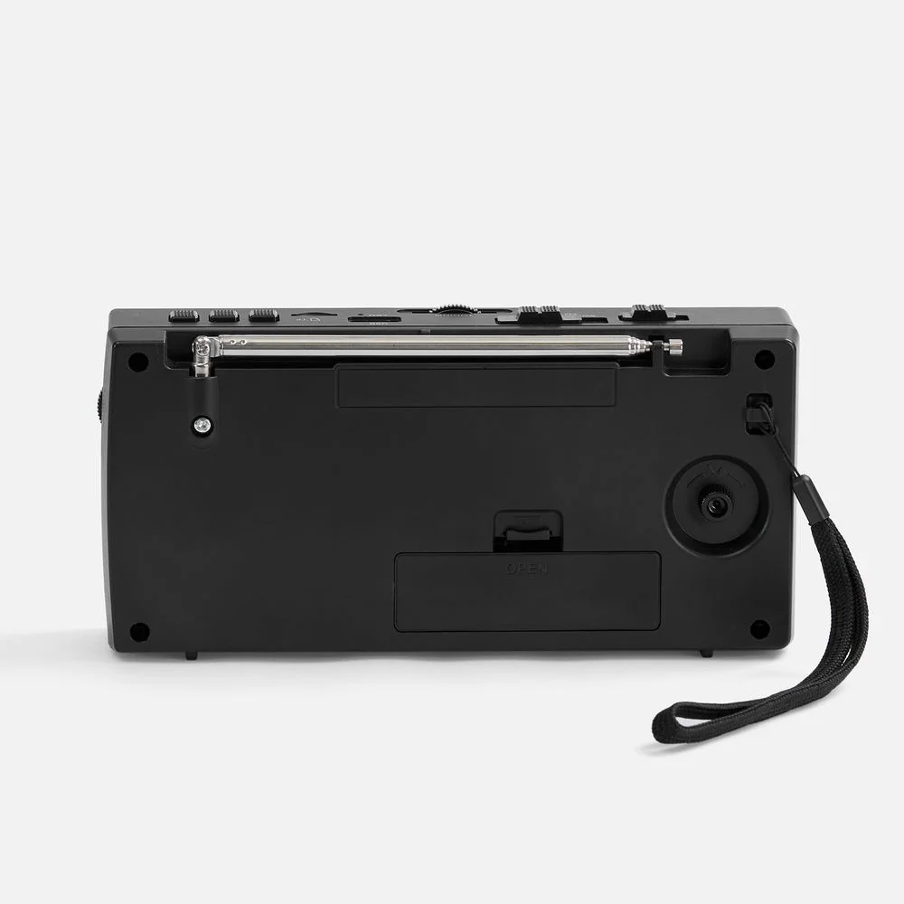 Bluetooth-колонка с радио Comradio черная - фото 5
