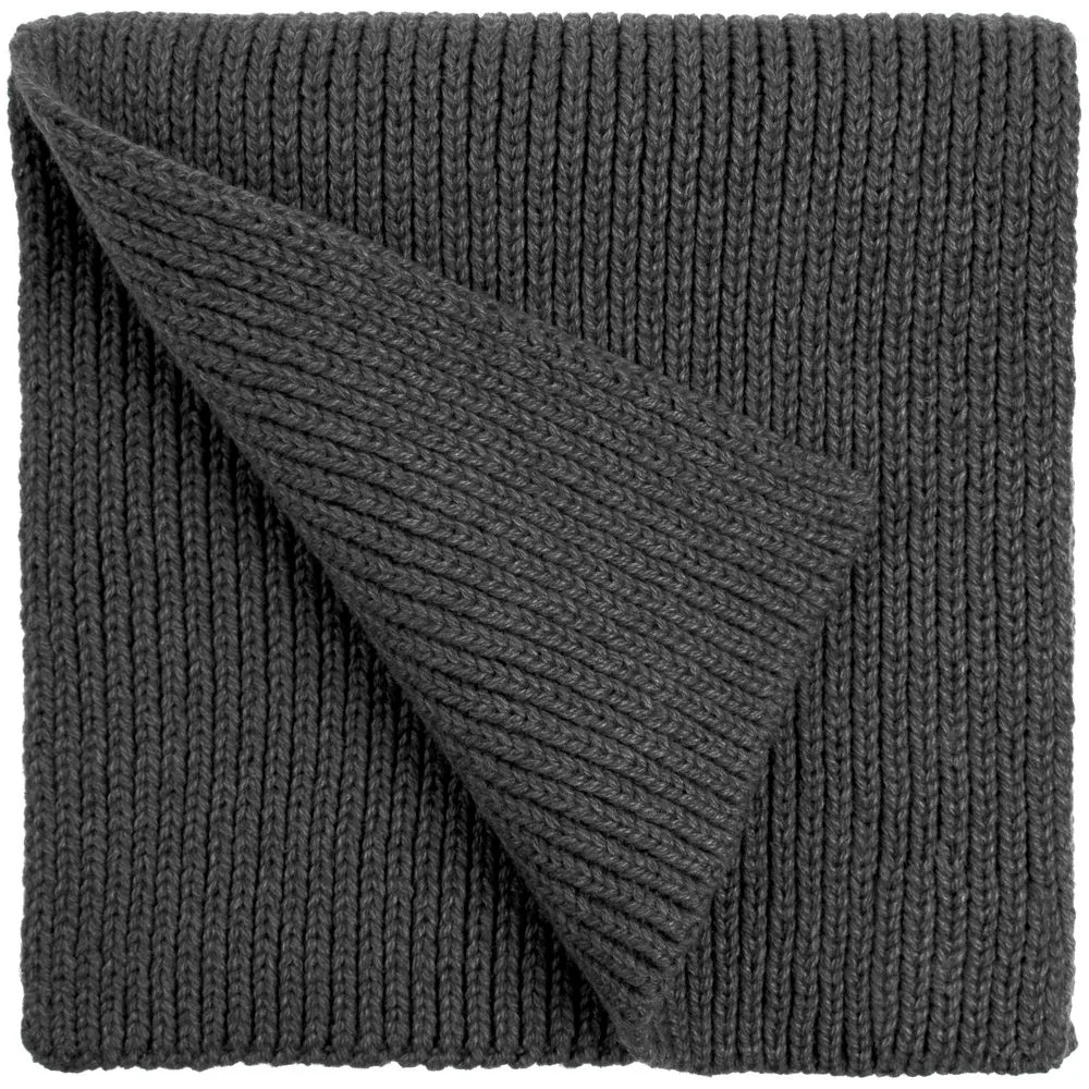 Шарф Tommi, темно-серый меланж - фото 2