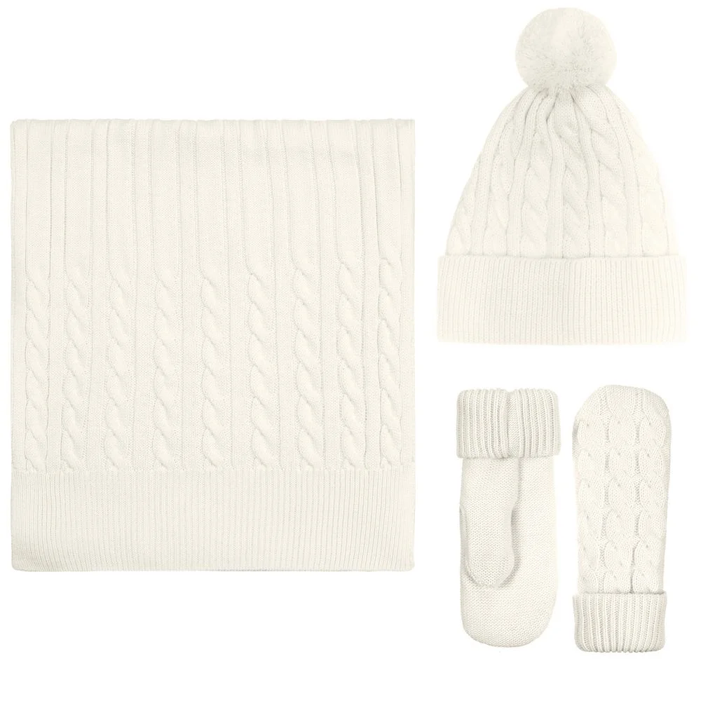 Шарф Heat Trick белый молочный - фото 5