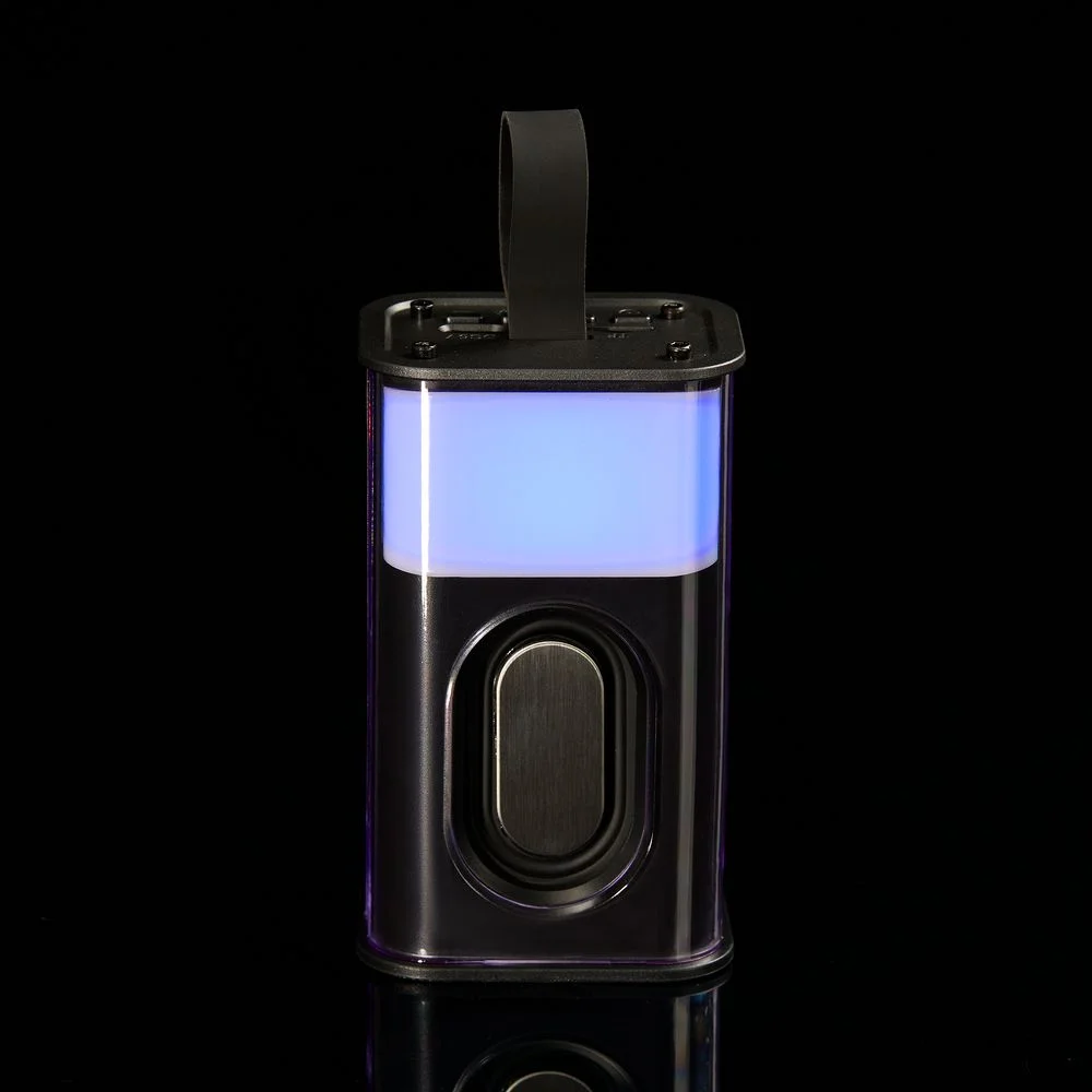Bluetooth-колонка с подсветкой Groove серая - фото 10