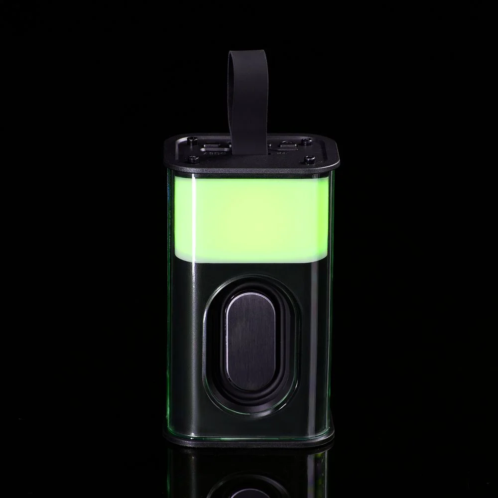 Bluetooth-колонка с подсветкой Groove серая - фото 8
