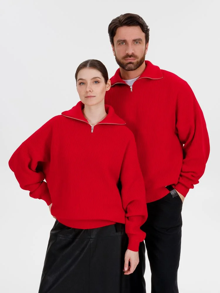 Джемпер Siluetti Birne красный - фото 11