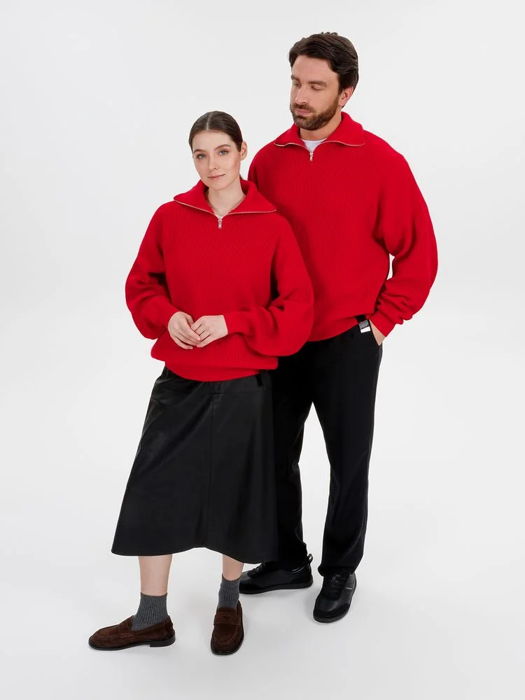 Джемпер Siluetti Birne красный - фото 12