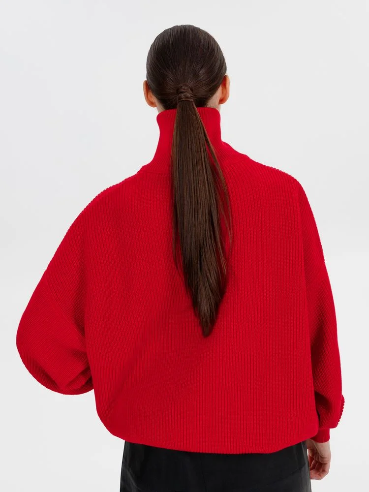 Джемпер Siluetti Birne красный - фото 6
