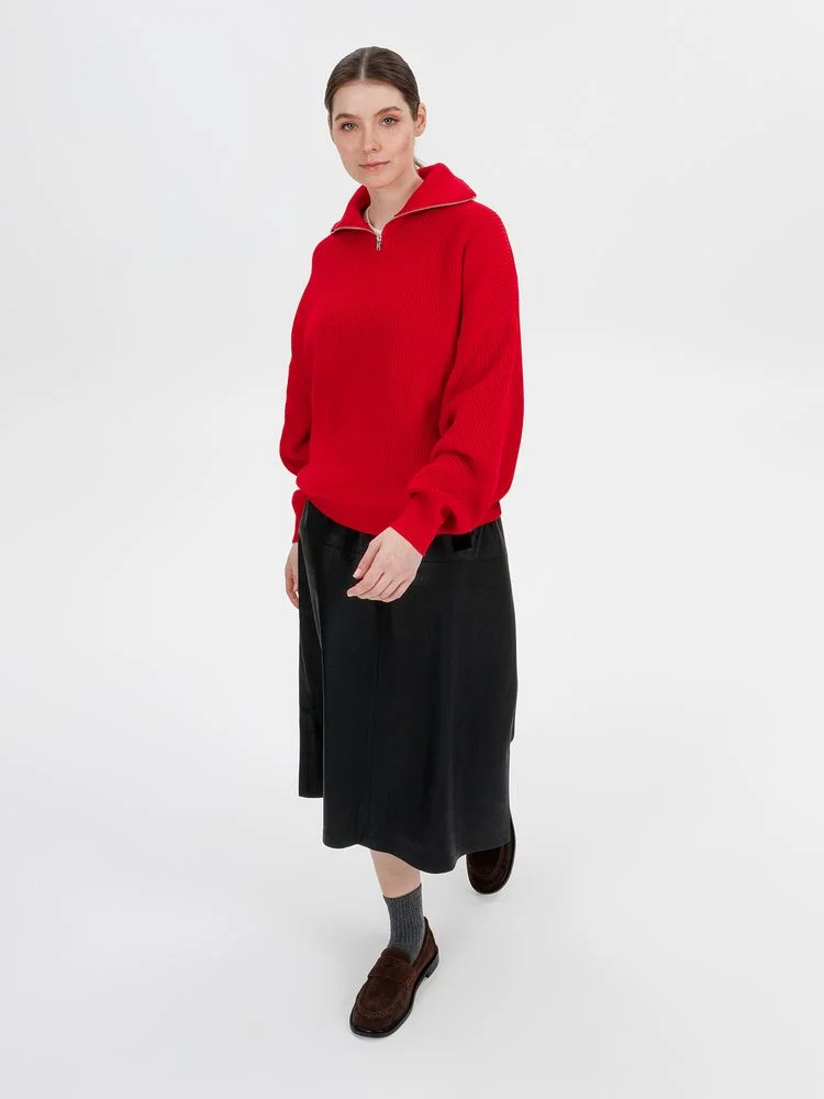 Джемпер Siluetti Birne красный - фото 7