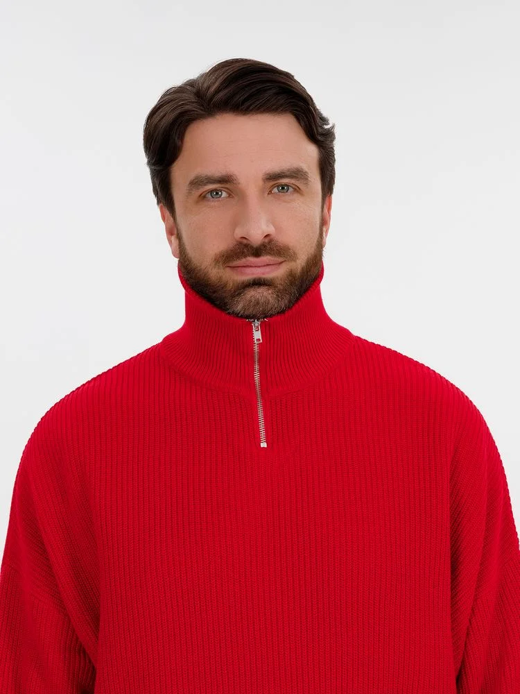 Джемпер Siluetti Birne красный - фото 8