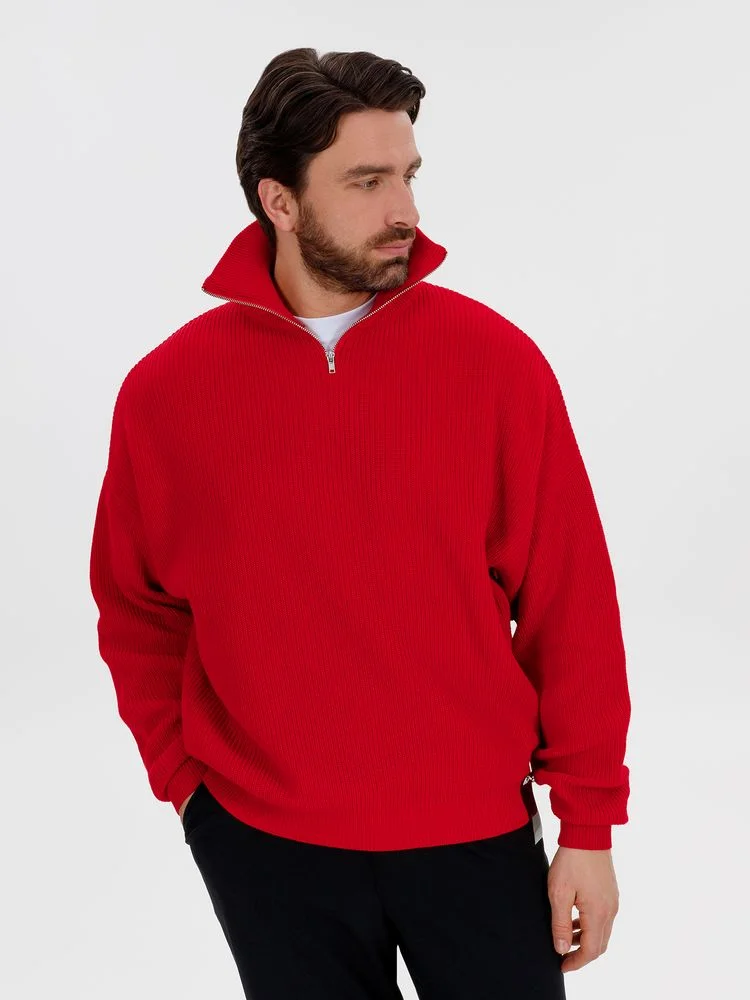 Джемпер Siluetti Birne красный - фото 9