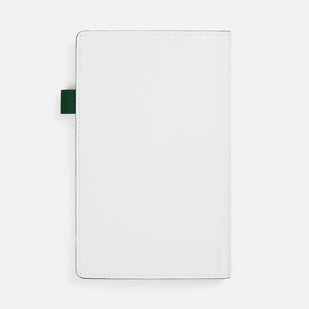 Ежедневник White Shall недатированный бело-зеленый - фото 2