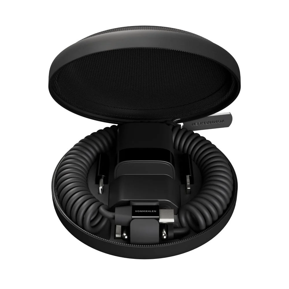 Зарядное устройство Vonmahlen Allroundo GaN черное - фото 3