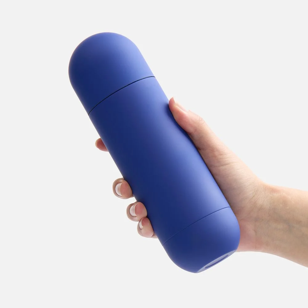Термос Tubula Soft Touch синий - фото 3