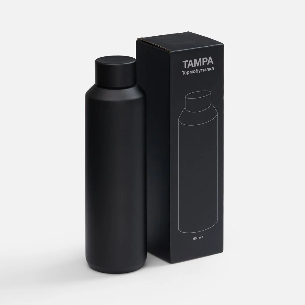 Термобутылка Tampa черная - фото 5