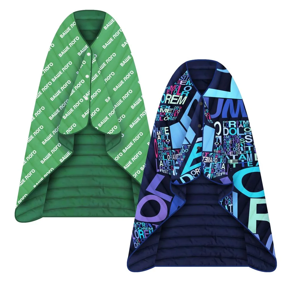 Плед-пончо Blanket Print на заказ - фото 1