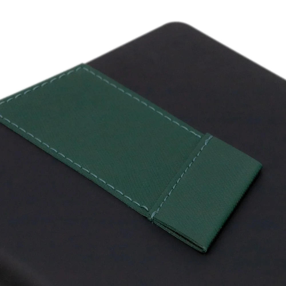 Ежедневник Bookmark недатированный черный с зеленым - фото 5