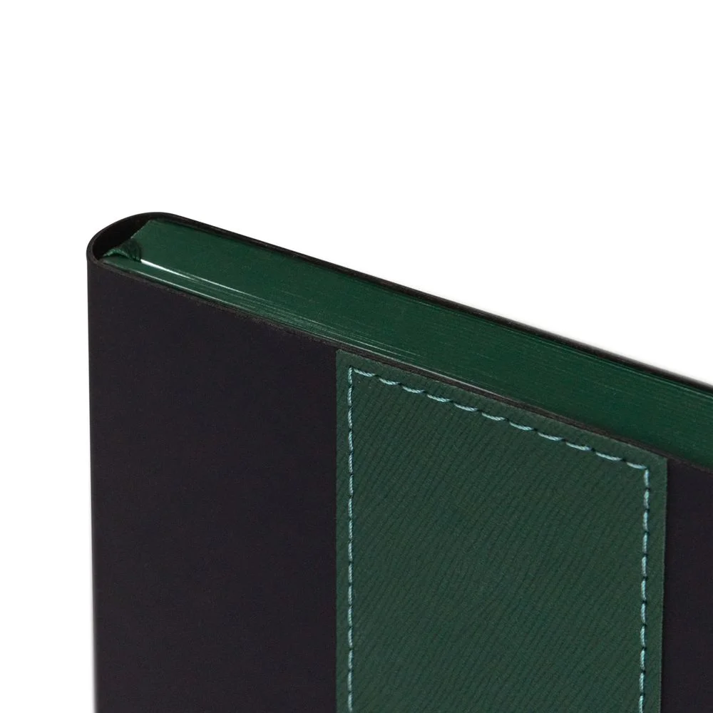 Ежедневник Bookmark недатированный черный с зеленым - фото 6